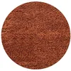 Image de SHAGGY - Tapis Uni Rond - Terra 200 x 200 cm