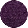 Image de MOELLEUX - Tapis cosy Rond à poils longs - Lila 200 x 200 cm