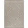 Image de Tapis effet Jute naturel à Relief Berbère Beige 240 x 340 cm