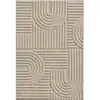 Image de Tapis à relief lena beige 120x170cm ART1201701121BEIGE
