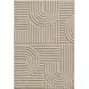 Image de Tapis à relief lena beige 80x150cm ART801501121BEIGE