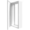 Image de Coffret dhabillage ATOLE pour tableaux électriques 13 modules en acier blanc - H. utile : 610 mm