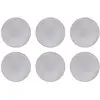 Image de Assiette Stone Ø27,5cm - 6 Pièces - Gris Lune