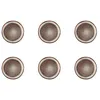 Image de Assiette IRIS Ø16cm - 6 pièces - Marron sauvage