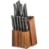 Image de Bloc couteaux de cuisine et couteaux à steak larus loviisa - 14 pièces