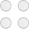 Image de Björn Bj-xppurb Assiette Assiette De Dîner Rond Grès Blanc 4 Pièce(s)