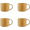 Image de Mug Scandi 50cl - 4 Pièces - Ocre