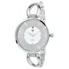 Image de Montre Emilie SC Crystal ornée dun véritable diamant noir et de 15 Cristaux Scintillants