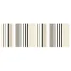 Image de Tissu dextérieur déperlant à rayures vendu au mètre(...) - 0 Noir