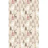 Image de Tapis D'intérieur Noël 70 X 140 Cm - Beige