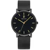 Image de Montre - PIERRE LANNIER - Essential - Acier Noir - Milanais - Étanche 5 ATM