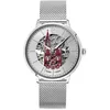 Image de Montre Homme CATHEDRALE Argenté Cadran Argenté Bracelet Acier milanais Argenté 20 MM
