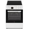 Image de Cuisiniere Vitrocéramique Cecv50fcw - 4 Feux - L49.5 X H82.7 Xp58 Cm - Blanc