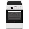Image de Cuisiniere vitrocéramique cecv50fcw - 4 feux - l49.5 x h82.7 xp58 cm - blanc