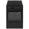 Image de Cuisiniere Vitrocéramique Cecv50fcb - 4 Feux - L49.5 X H82.7 Xp58 Cm - Noir