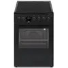 Image de Cuisiniere vitrocéramique cecv50fcb - 4 feux - l49.5 x h82.7 xp58 cm - noir