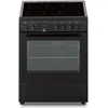 Image de Cuisinière vitrocéramique CONTINENTAL EDISON CECV60FCB - 4 feux - L58 8 xP61 xH83 cm - Noir