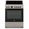 Image de Cuisiniere vitrocéramique cecv60fcs - 4 feux - l58,8 xp61 xh83 cm - silver