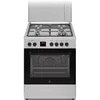 Image de Cuisiniere Gaz Cecg60fcs1 - 4 Feux - L59,8 X P61 Xh83cm- Silver