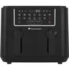 Image de Airfryer Friteuse A Air Sans Huile - Cerfrsh24002cb - 9 L - Double Bacs - 2400w - Noir