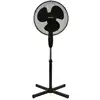 Image de Ventilateur De Pied - 45 W - Ø 41 Cm - 3 Vitesses - Oscillant - Inclinable - Noir