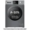 Image de Lave-linge hublot - CONTINENTAL EDISON - CELL8140IS1 - 8kg - Moteur induction - 60 cm - 1400 trs/min - Silver