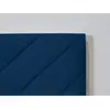 Image de Bobochic tête de lit romane tissu velours bleu foncé 170 ROMANE