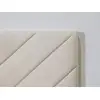 Image de Bobochic tête de lit romane tissu velours beige 170 ROMANE