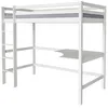 Image de Lit Enfant Mezzanine avec Bureau Angéla 90 x 190 cm - Blanc