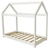 Image de Lit Cabane pour enfant Camilla - 140 x 70 cm - Blanc