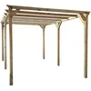 Image de Carport Voiture En Bois "solar Ii" 3 X 5 X 2.4