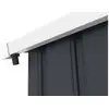 Image de Gouttière pour abri de jardin en métal de 6 à 13 m2