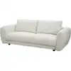 Image de Canapé droit en tissu chenille saint germain s - 3 places - beige