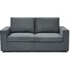 Image de Canapé convertible express en tissu Elena - 3 places - Couchage 140 cm - Gris