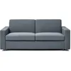 Image de Canapé convertible express en tissu Diana - Couchage 140 cm - 3 places - Gris