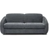 Image de Canapé Lit Convertible Express En Tissu Texturé "laurie" - 202 X 107 X