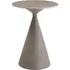 Image de Table haute bistro de jardin â  80 cm n ©ora - taupe