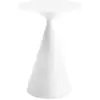 Image de Table haute bistro de jardin  80 cm néora - blanc