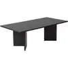 Image de Table Basse En Bois "sabin" - 60 X 119 X 40 Cm - Bois Noir
