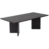 Image de Table basse en bois Sabin - 60 x 119 x 40 cm - Bois Noir