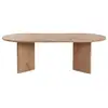 Image de Table basse en bois sable - 60 x 119 x 40 cm - chêne saphir