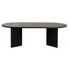 Image de Table basse en bois Sable - 60 x 119 x 40 cm - Bois Noir