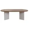 Image de Table basse en bois Sable - 60 x 119 x 40 cm - NoyerBlanc