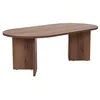 Image de Table basse en bois Sable - 60 x 119 x 40 cm - Noyer