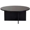 Image de Table basse en bois Soleil - 90 x 90 x 40 cm - Bois Noir