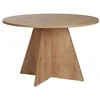 Image de Table à manger en bois Virella - 120 x 120 x 75 cm - Chêne Saphir