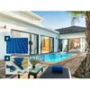 Image de Piscine bois rectangle Aruba 140 - 5.00 x 3.00 x 1.38 m + Bâche à bulles 180 µ - Bâche hiver 280 g/m²