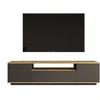 Image de Meuble Tv En Bois "fr7" - 180 X 44 X 44 Cm - Pin Atlantiqueanthracite