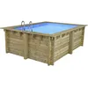 Image de Piscine bois rectangle Zanzibar - 350 x 230 x 124 m