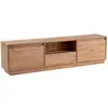 Image de Meuble tv en bois vanguard - 160 x 29 x 42 cm - pin atlantique